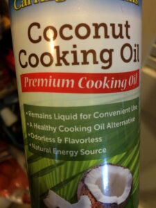 I hesitated using coconut oil because I don't like the taste of coconut, but it doesn't taste like coconut at all! 