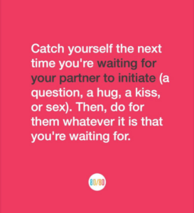 initiate connection in your marriage