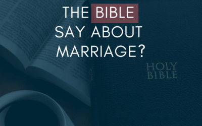 Great Advice from the Good Book: What Does the Bible Say About Marriage?